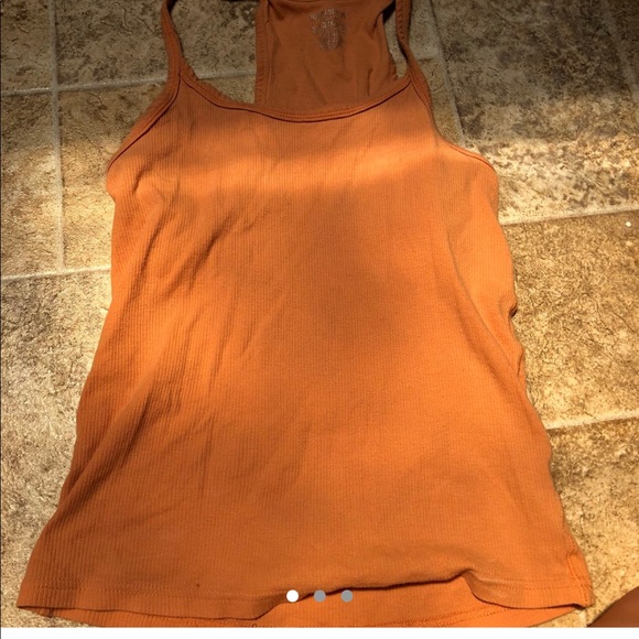 VINTAGE ORANGE TOP - Picture 1 of 2